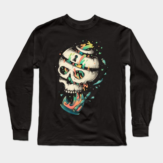 Fragile Delusion of Life and Death Long Sleeve T-Shirt by enkeldika2